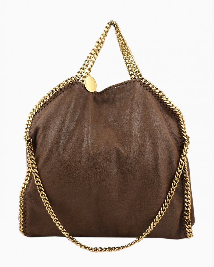 Bolsa Stella McCartney Original Falabella Média Marrom Feminino